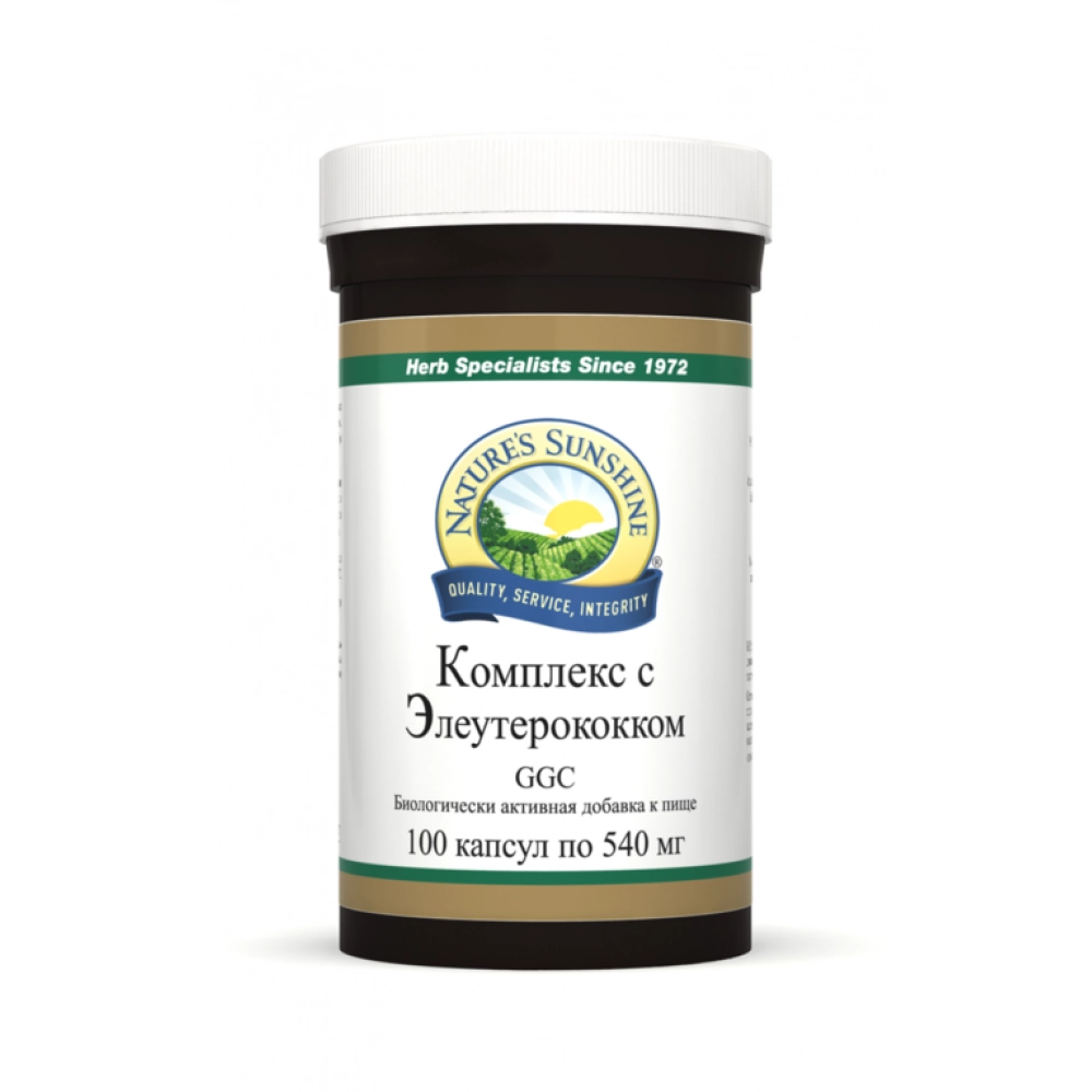 Комплекс с элеутерококком (GGC) NSP 100 шт. Бад