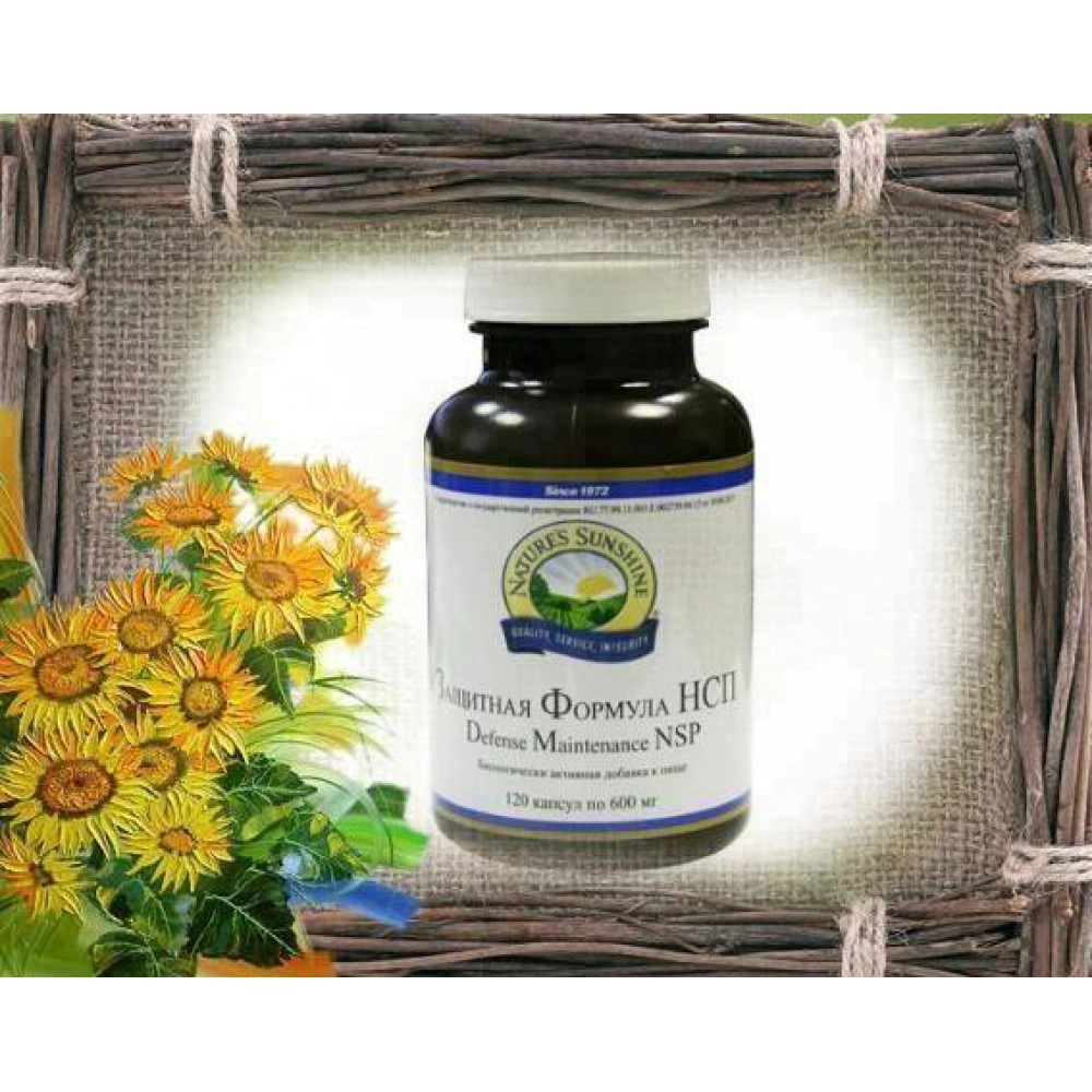 Иммунокорректор Защитная формула, 120 капсул бад