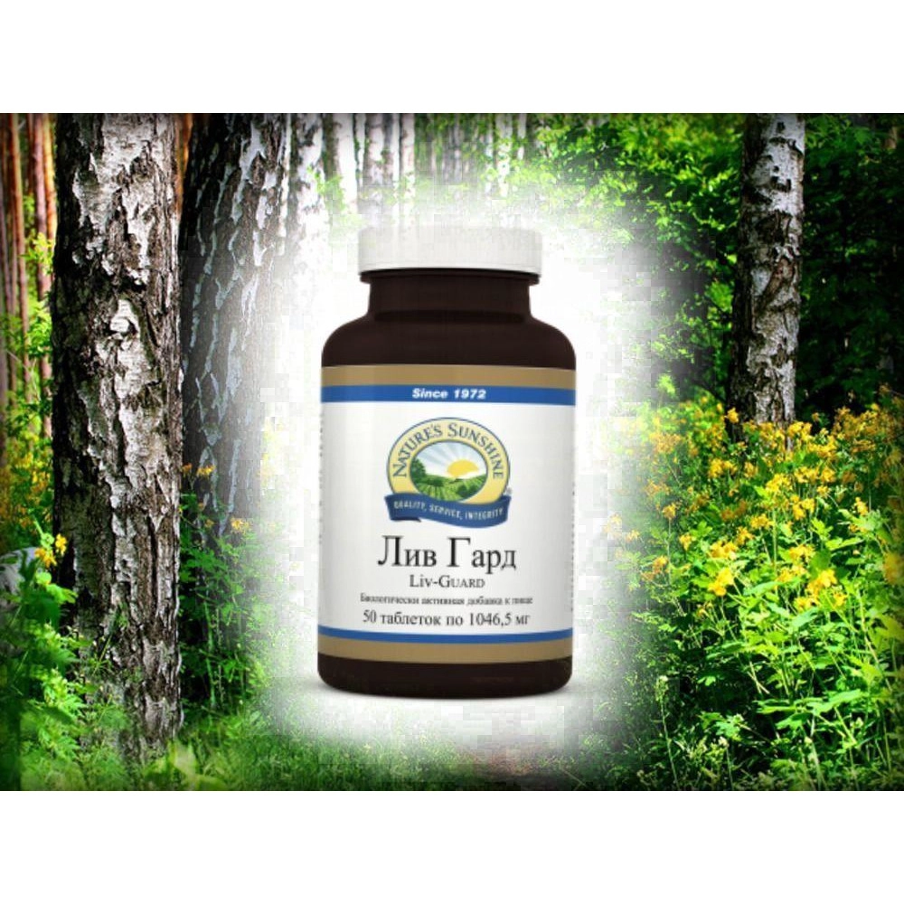 Гепатопротектор ЛИВ-Гард бад, 50 таблеток