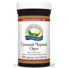 Грецкий черный орех бад, 100 капсул