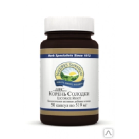 Кoрень солодки, 50 капсул бад